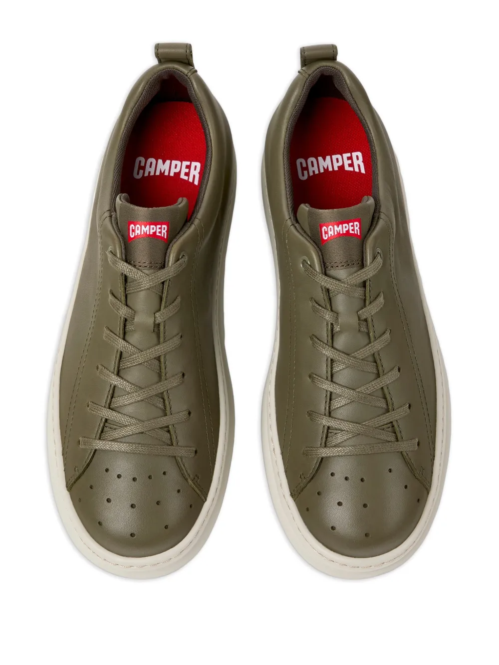 Camper Runner Four geperforeerde sneakers Groen