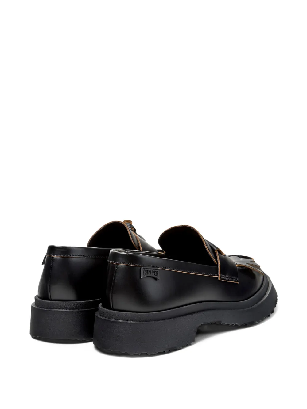 Camper Twins tassel walden loafers Zwart