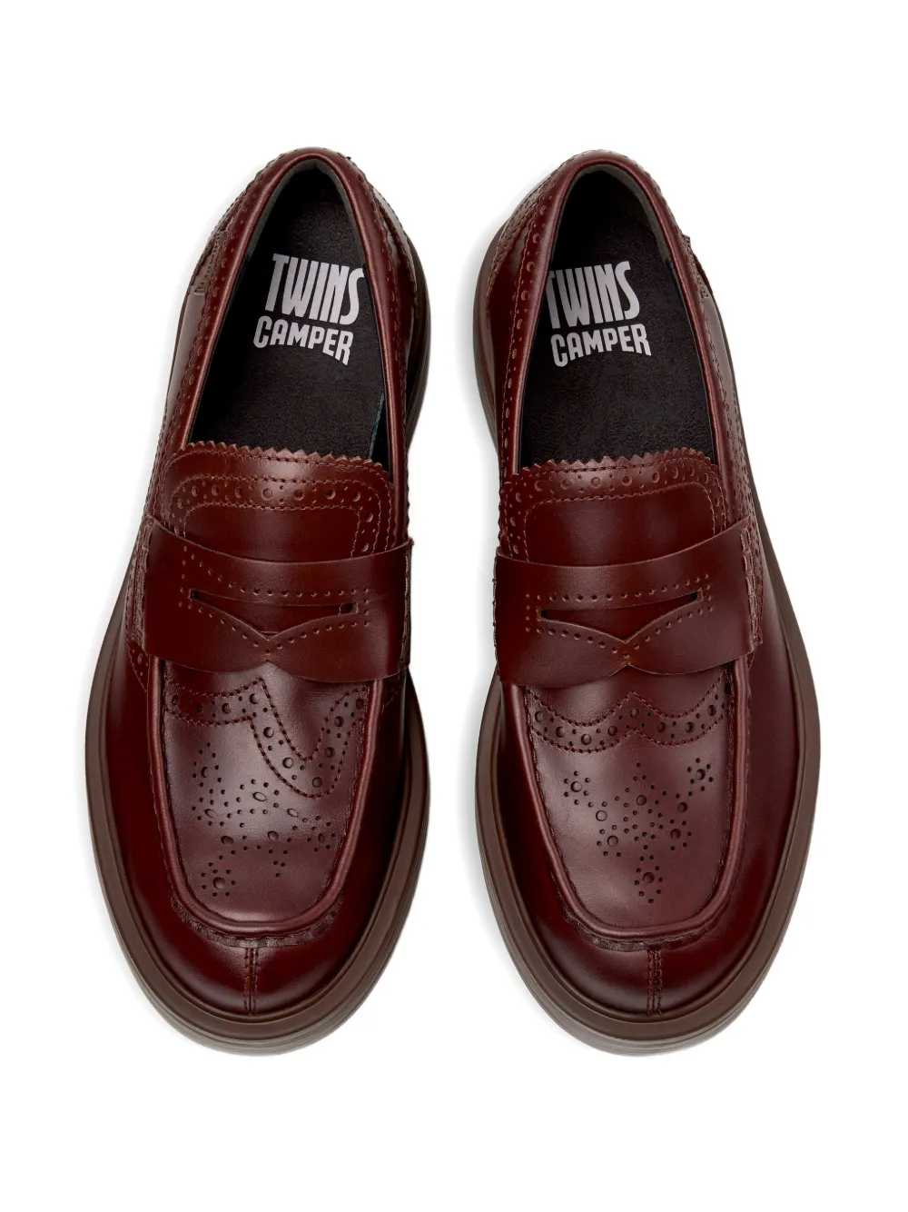 Camper Dean penny-bar loafers Bruin