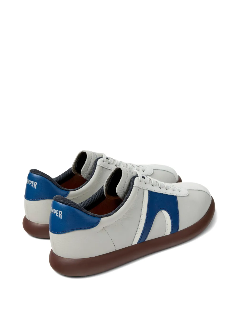 Camper Pelotas Soller leather panelled sneakers Grijs
