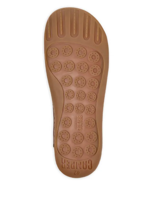 Camper Peu Cami Leather Sneakers | Brown | FARFETCH JO