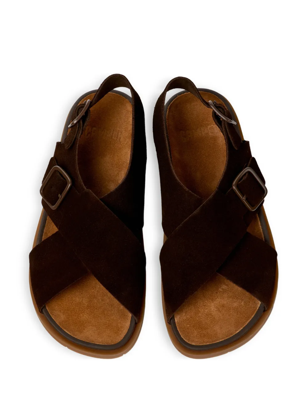 Camper Lluc slingback sandalen Bruin