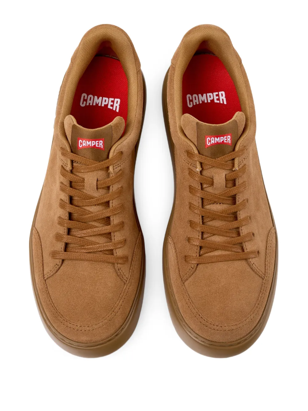 Camper Runner K21 suède sneakers Bruin