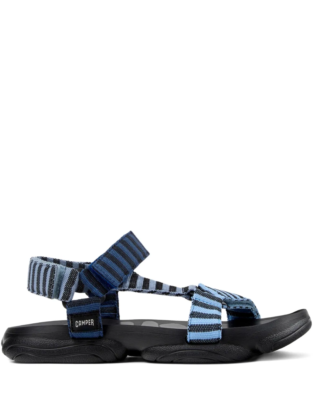 Camper Gestreifte Karst Sandalen - Blau
