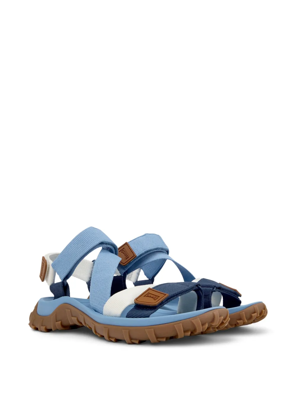Camper Drift Trail sandalen met gekruiste bandjes Blauw
