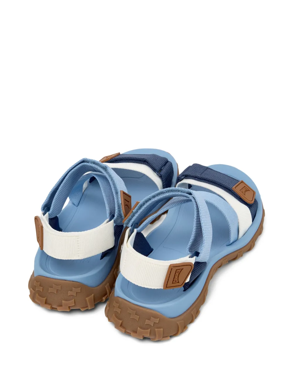 Camper Drift Trail sandalen met gekruiste bandjes Blauw