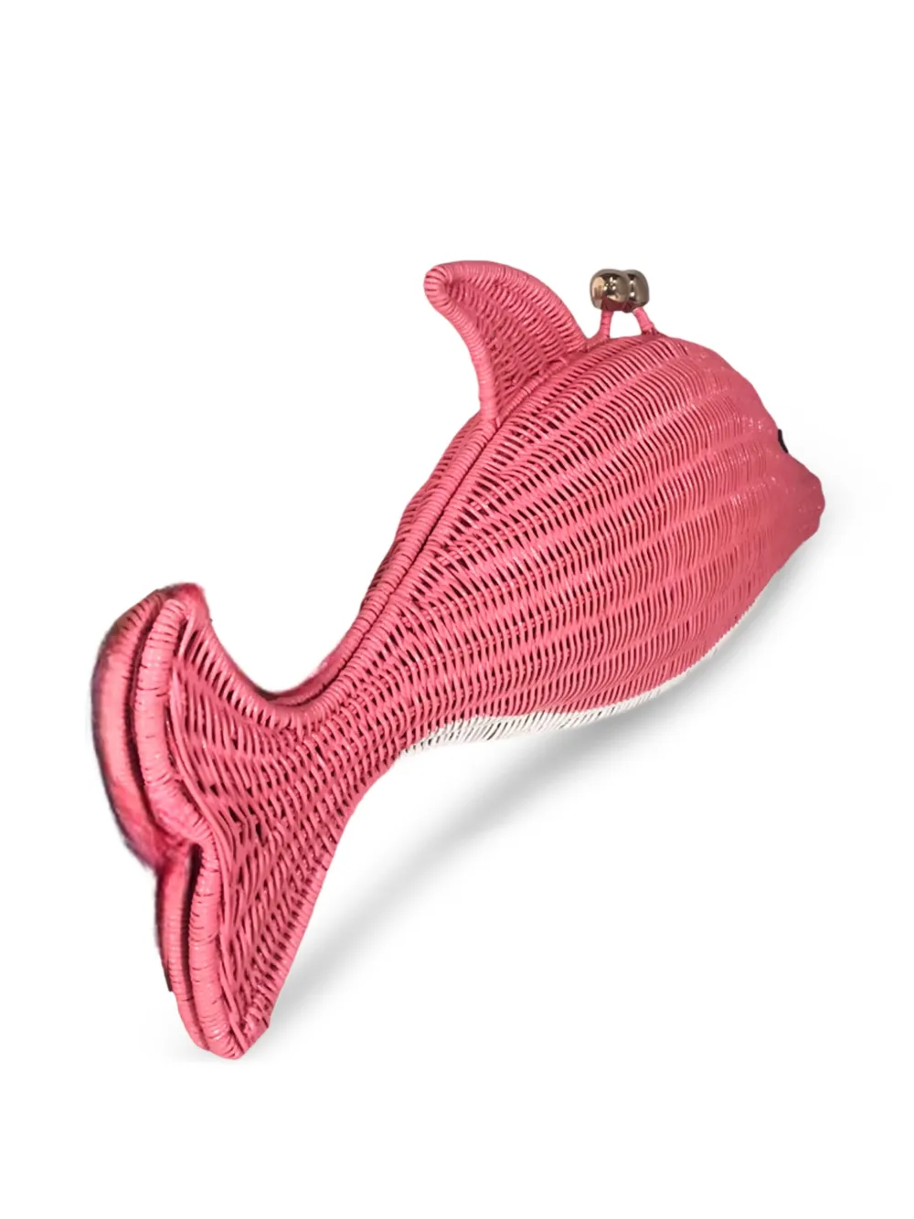 SERPUI Dolphin wicker clutch bag | Image 2