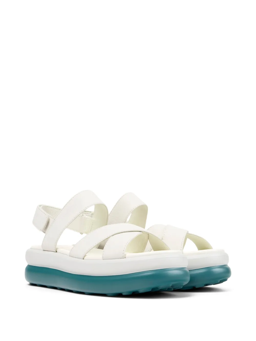 Camper Pelotas Flota Up sandalen met kruisbandjes Wit