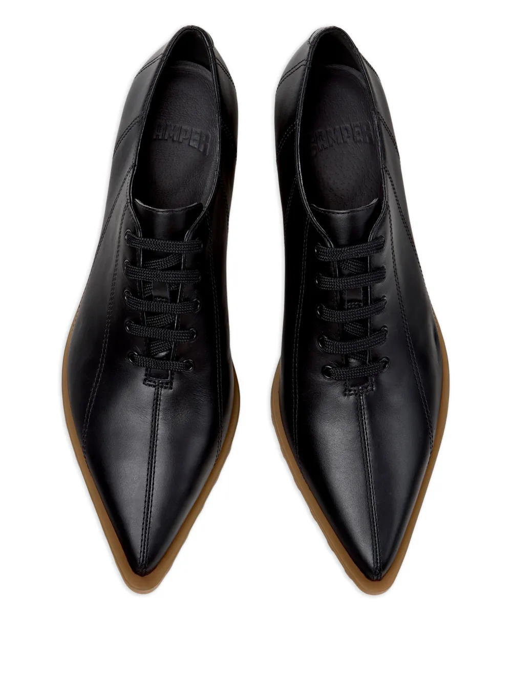 Camper Anita veterschoenen Zwart