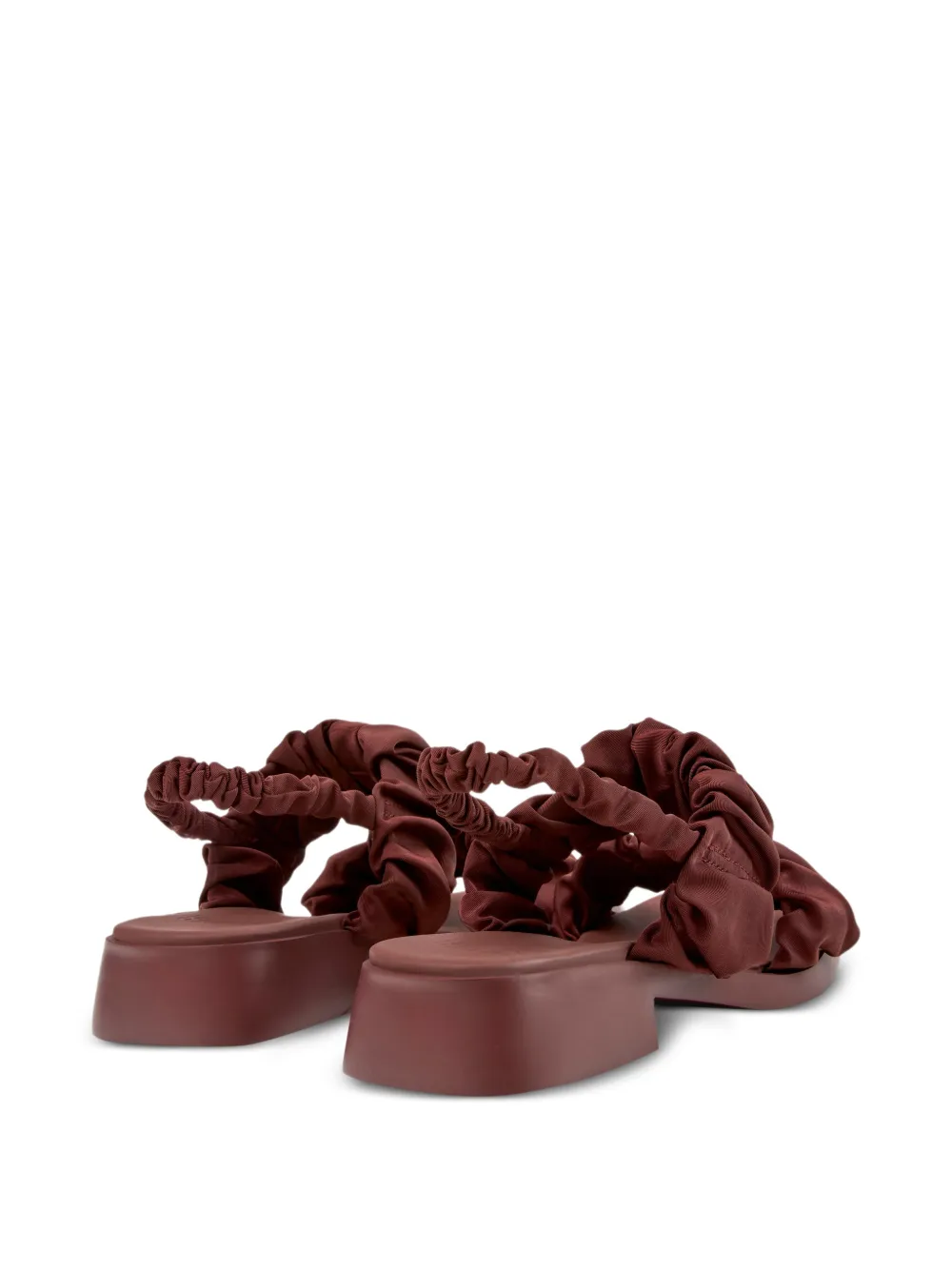 Camper Dana sandalen met ruches Rood