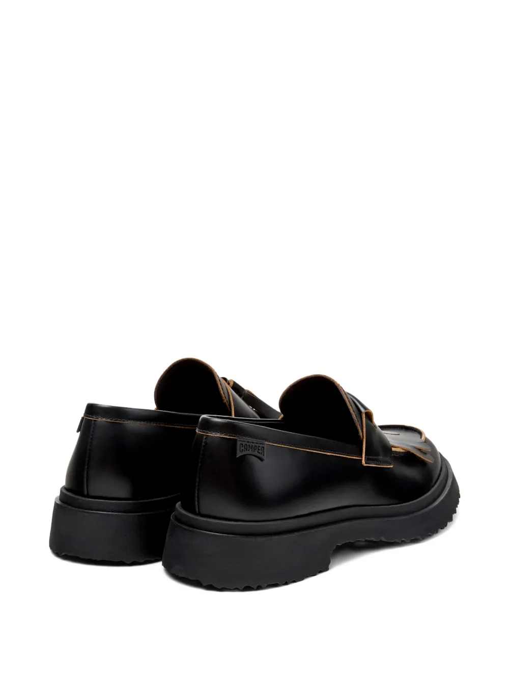 Camper Walden Twins loafers Zwart