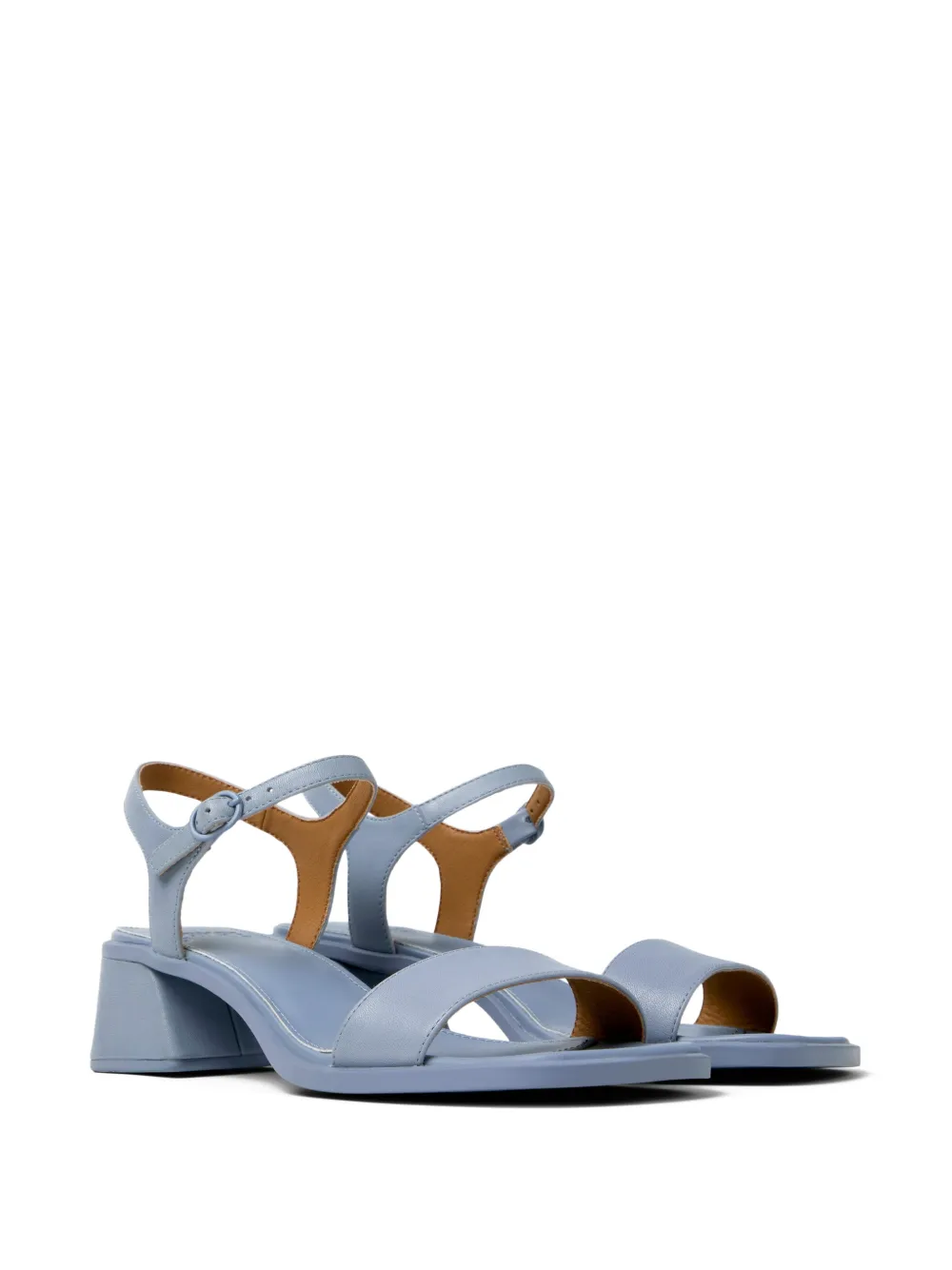 Camper Kora leren sandalen Blauw