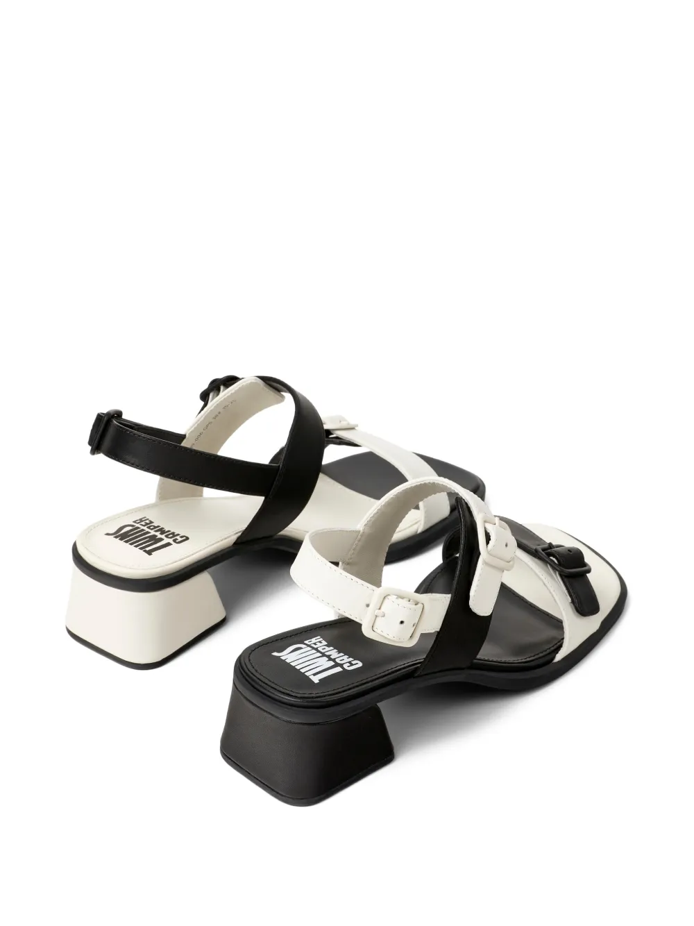 Camper Kora Twins sandalen met gesp Wit
