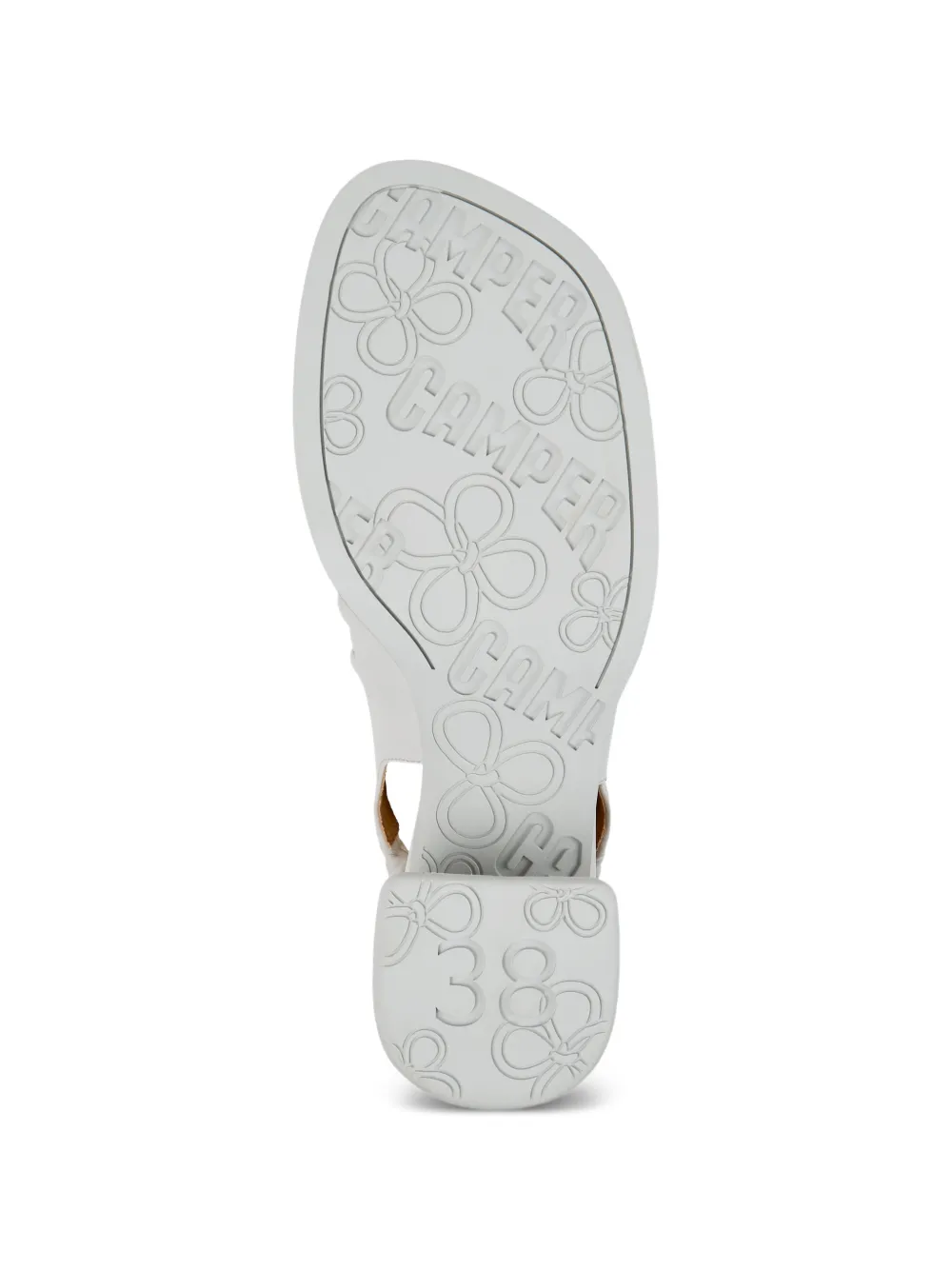 Camper Kora pumps met blokhak Grijs