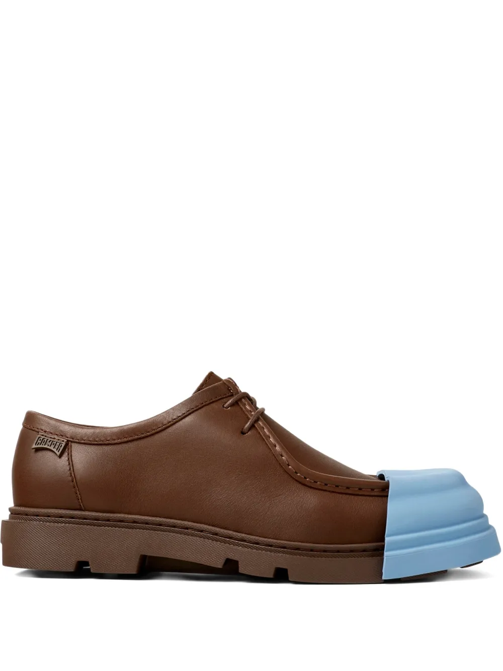 Camper Junction leather lace-up shoes - Marrone