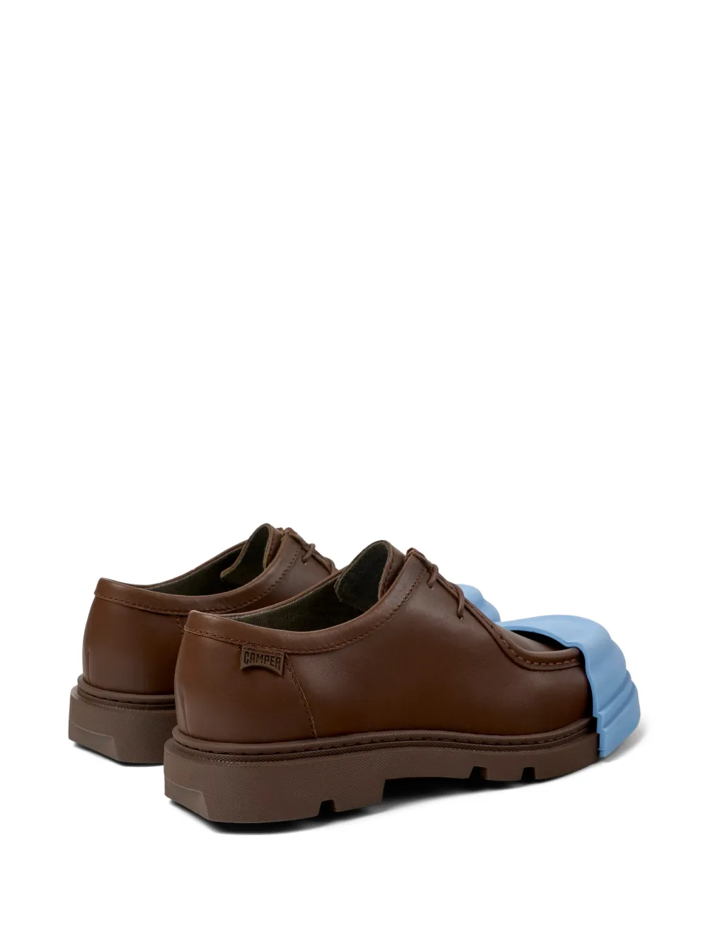 Camper Junction leren veterschoenen Bruin