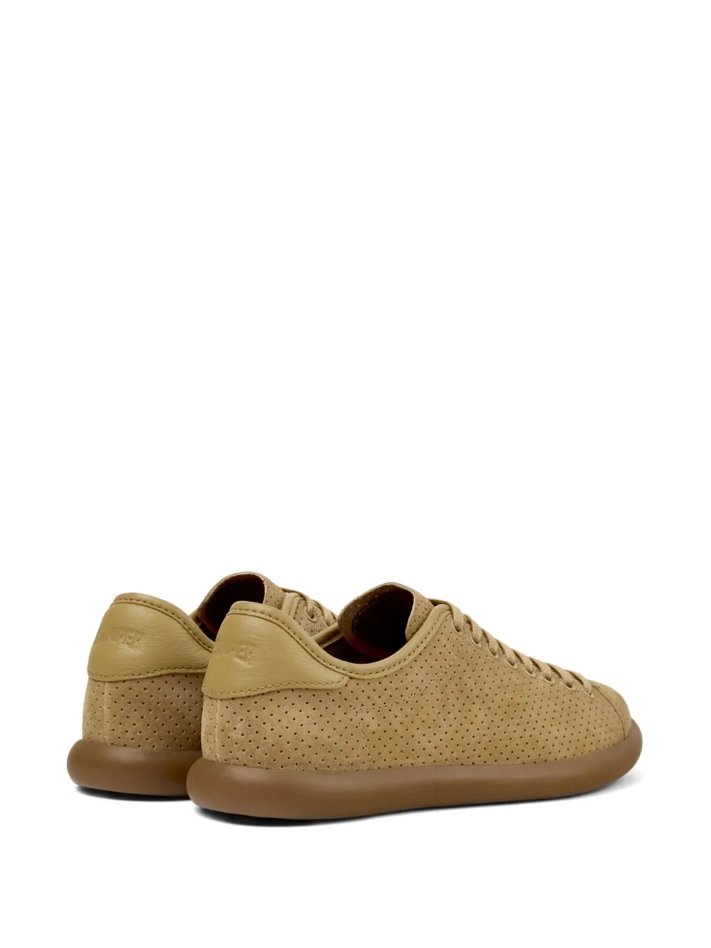 Camper Pelotas Soller geperforeerde sneakers Beige