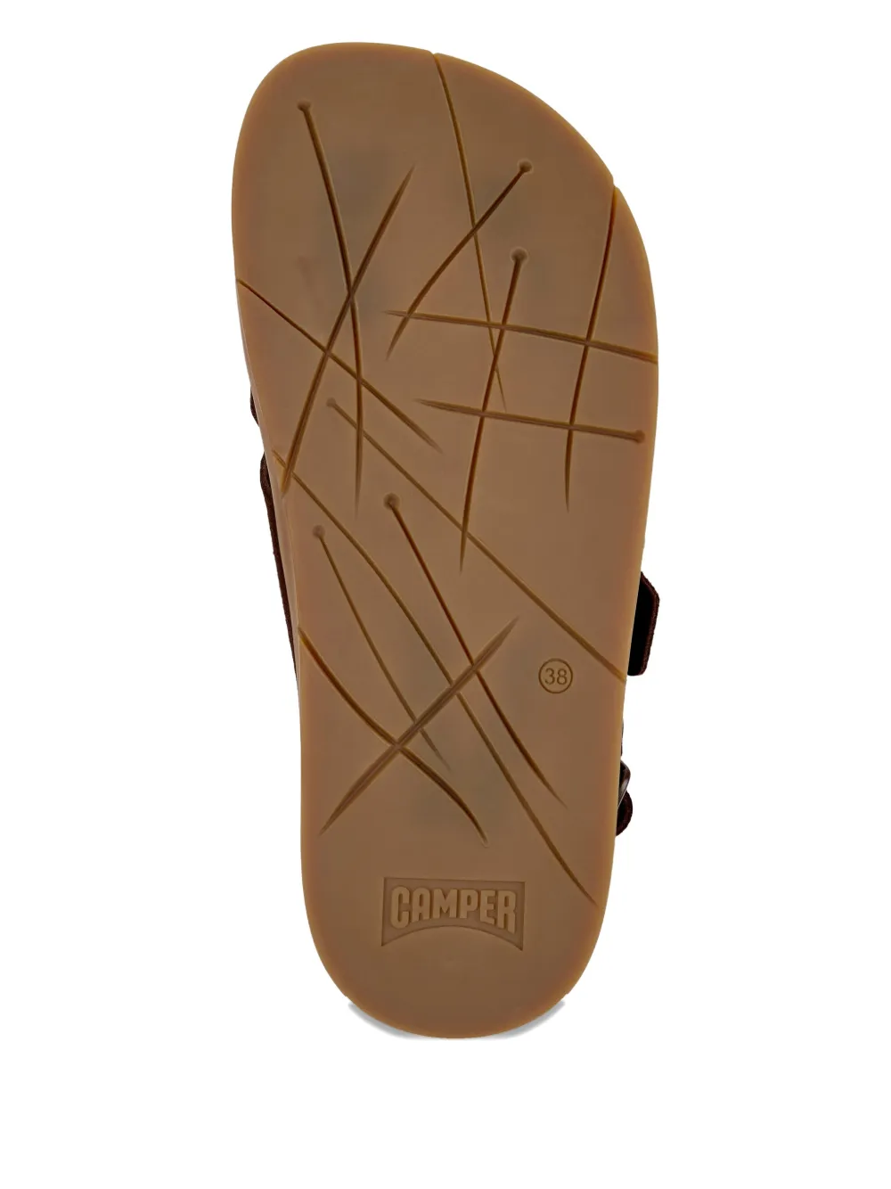 Camper Sandalen met gespbandje Bruin