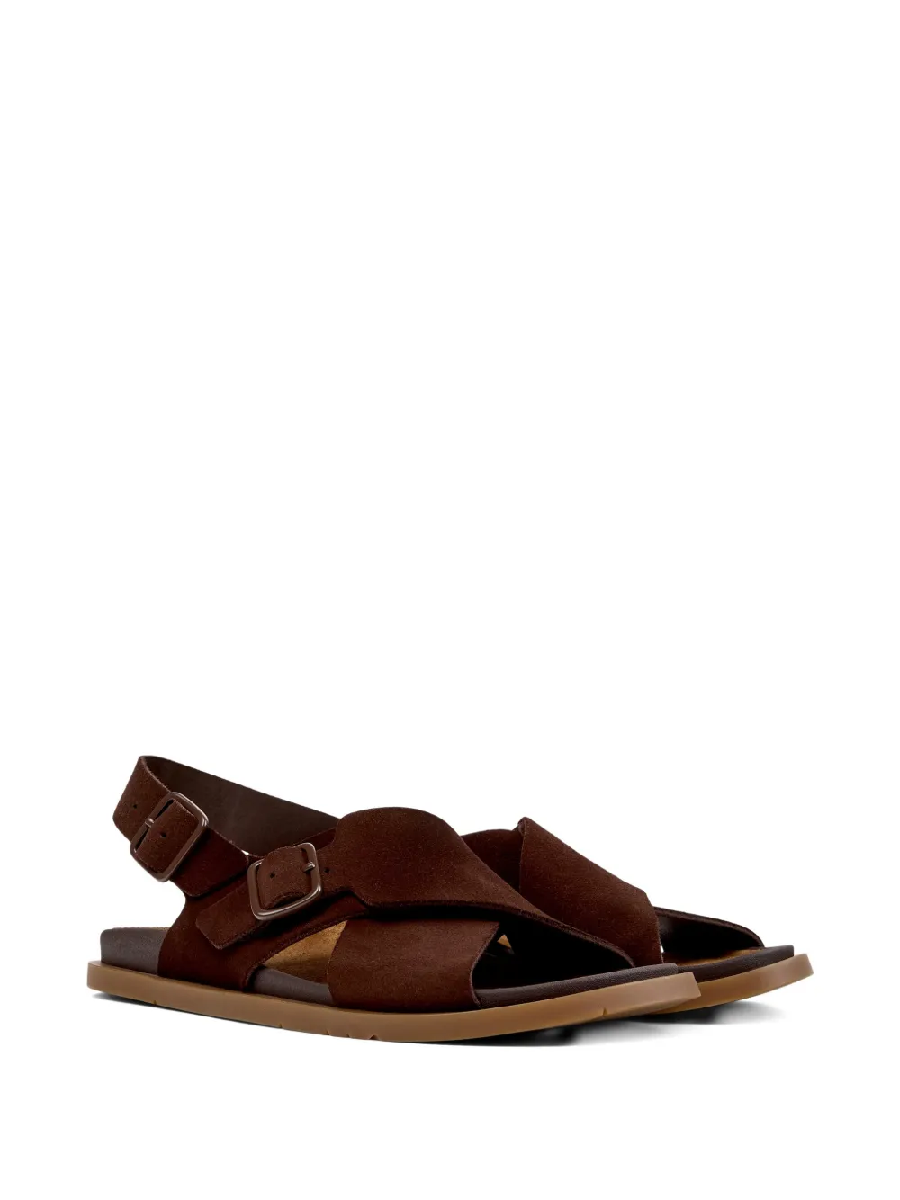 Camper Sandalen met gespbandje Bruin