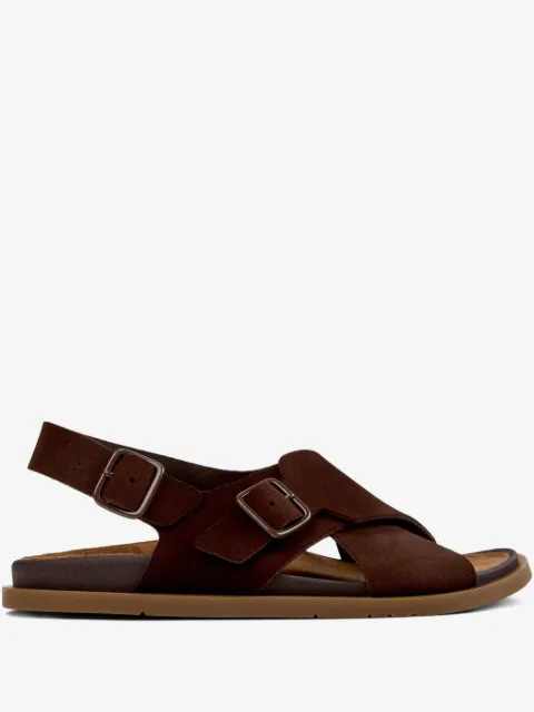 Camper sandalias con doble tira y hebilla