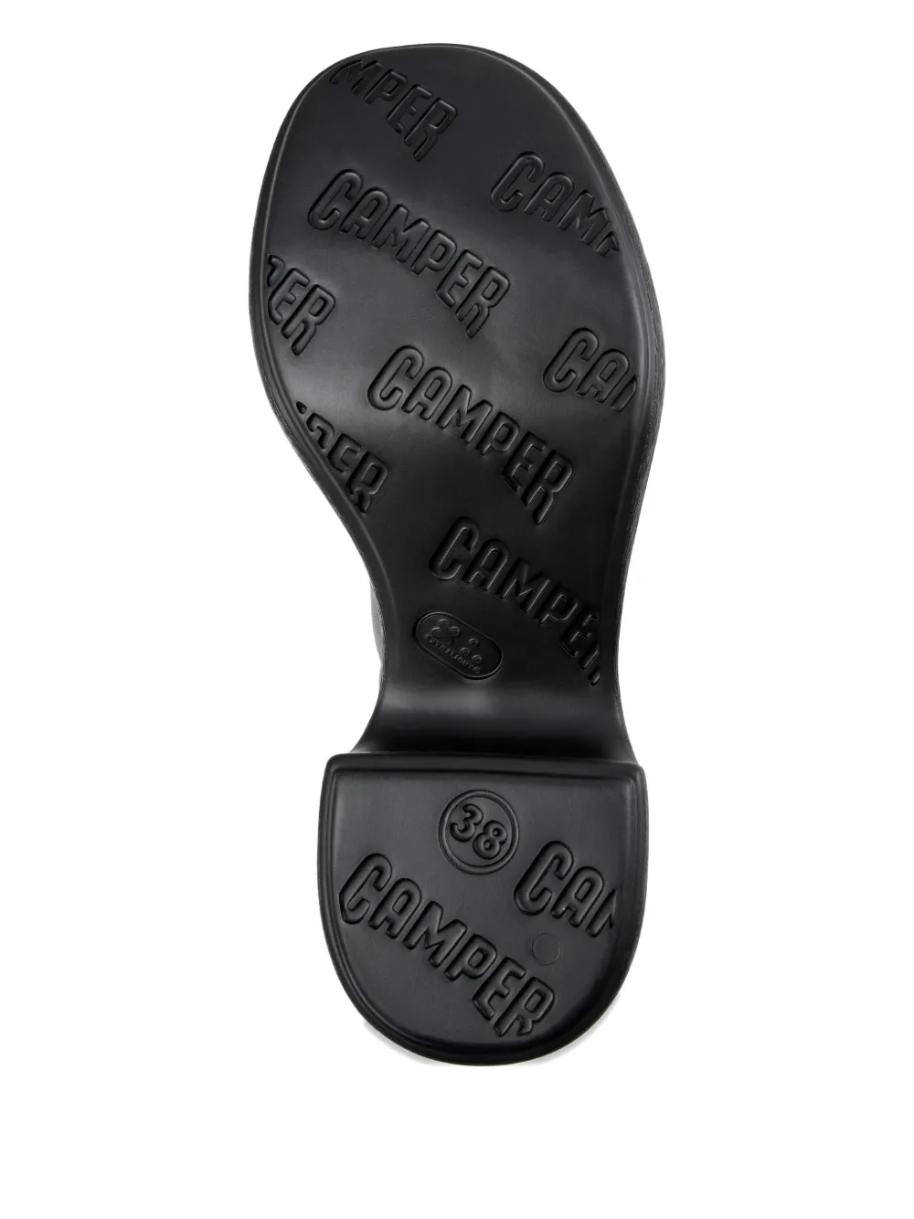 Camper Thelma sandalen met gespsluiting Zwart