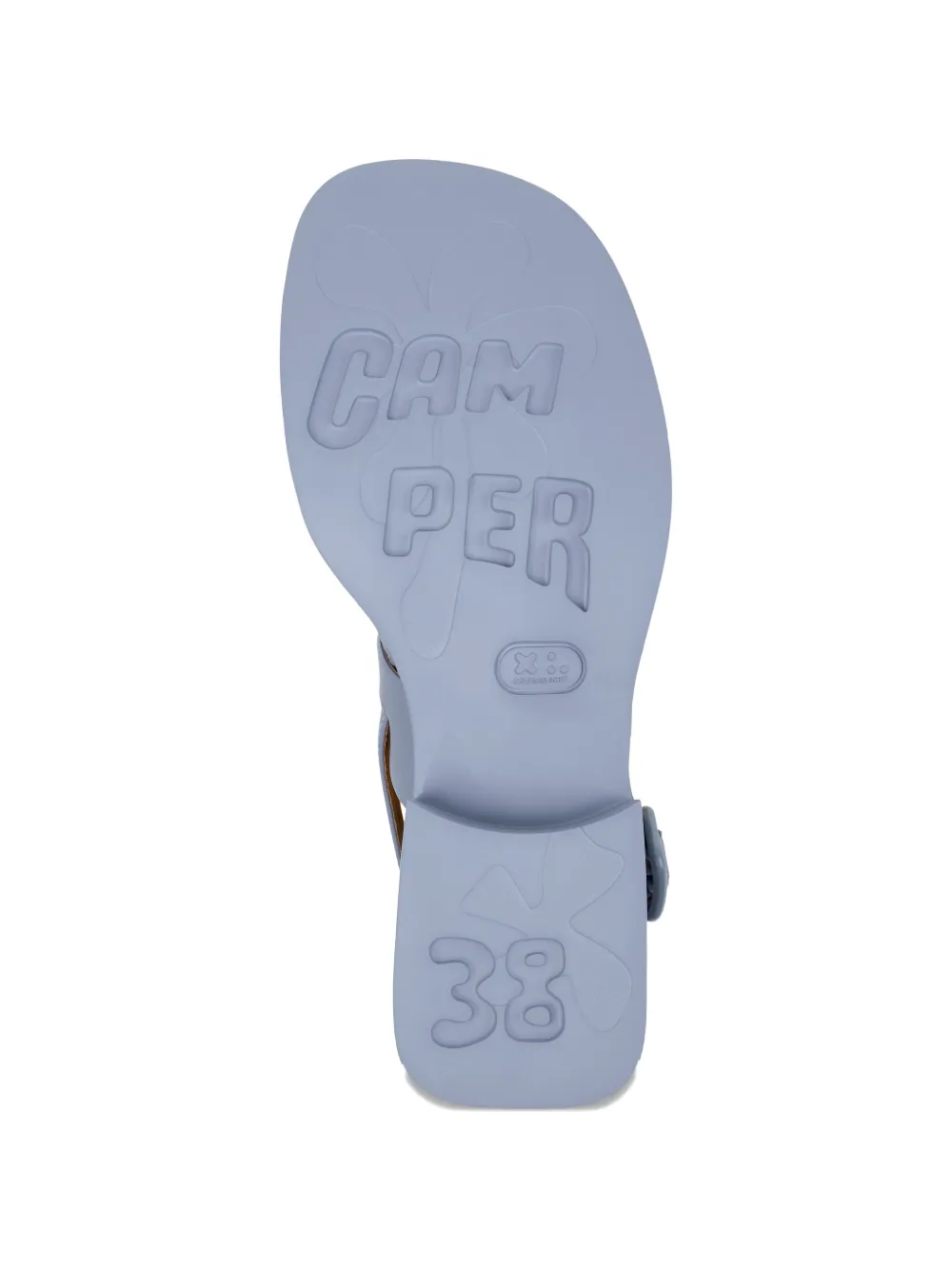Camper Dana 2-strap Sandal In Blue
