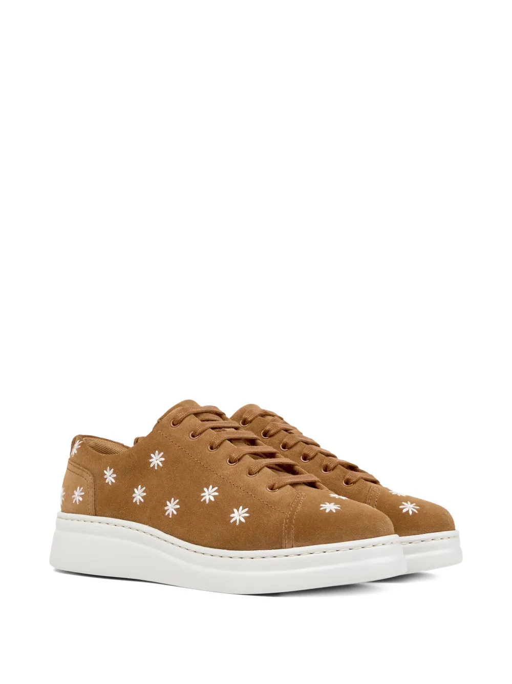 Camper Runner Up sneakers met bloemenprint Bruin