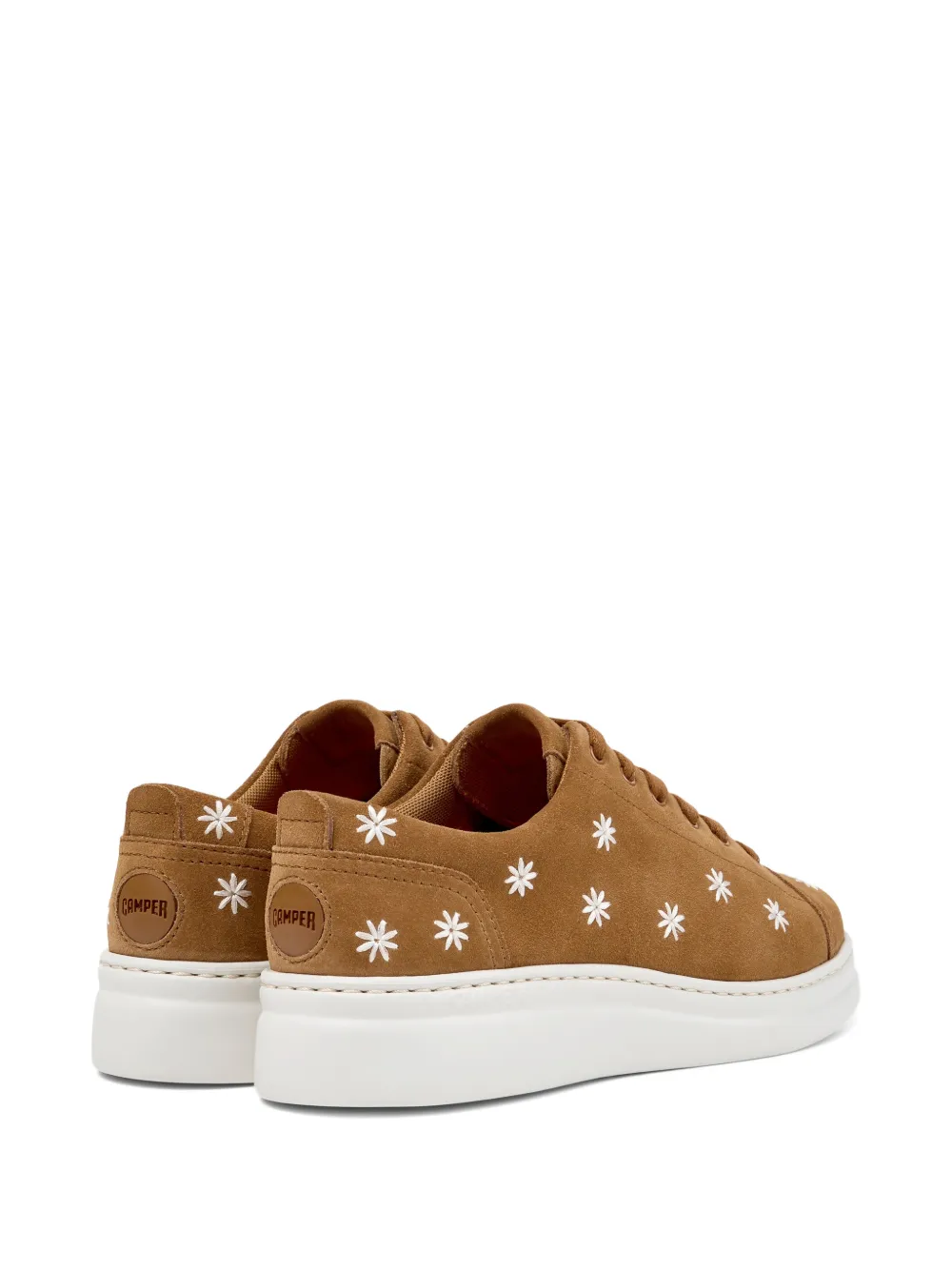 Camper Runner Up sneakers met bloemenprint Bruin