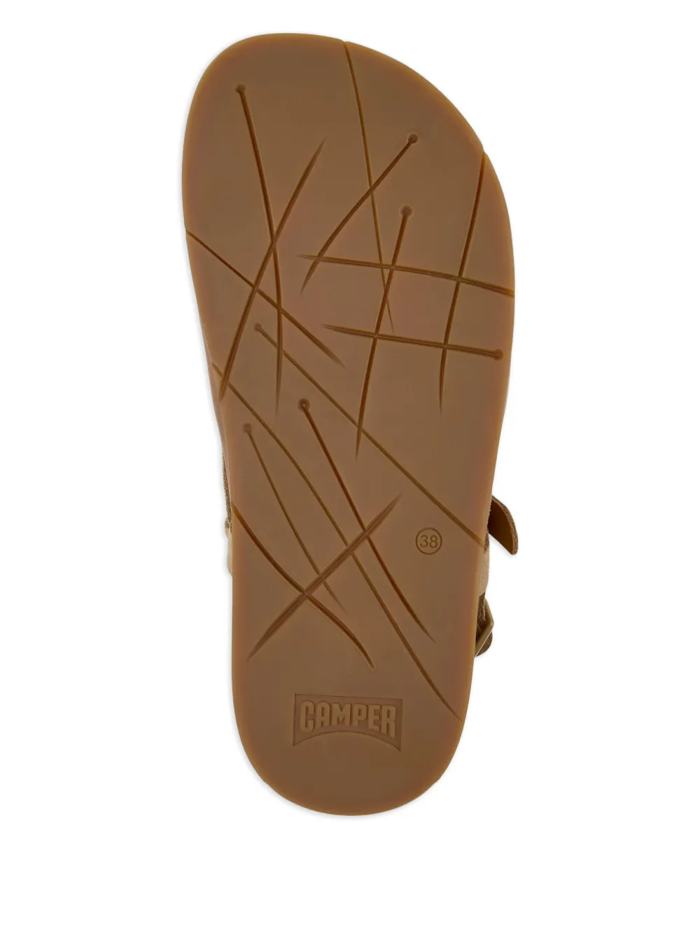 Camper Sandalen met gespbandje Bruin