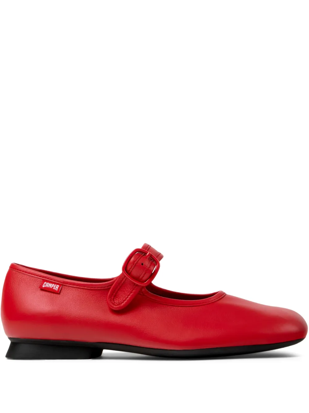 Camper Ballerine con fibbia - Rosso