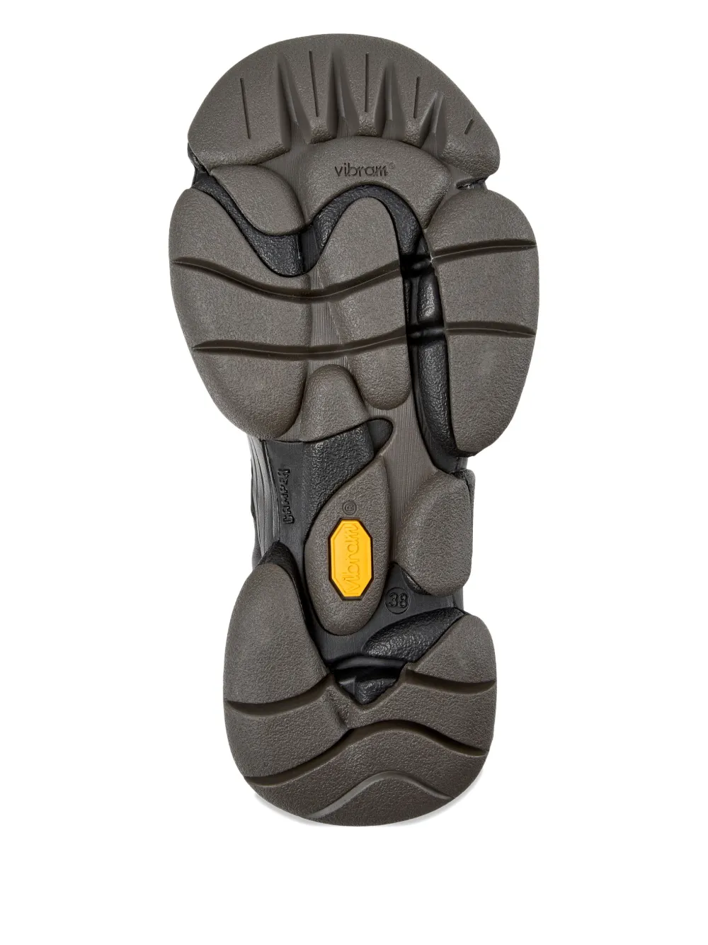 Camper Karst elasticated-detail ballet flats Zwart