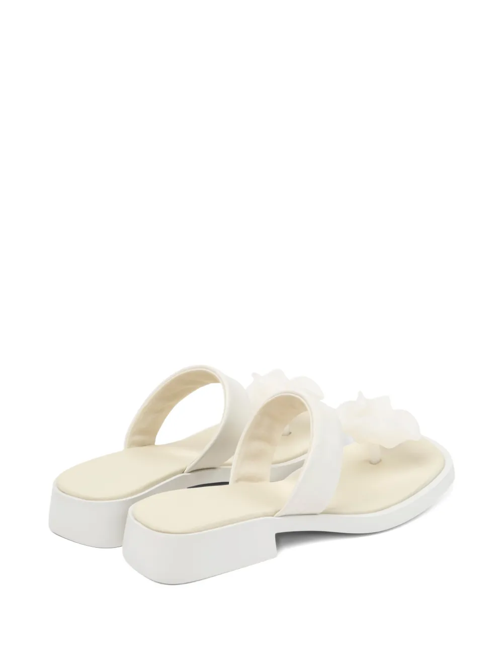 Camper Dana leren sandalen Wit