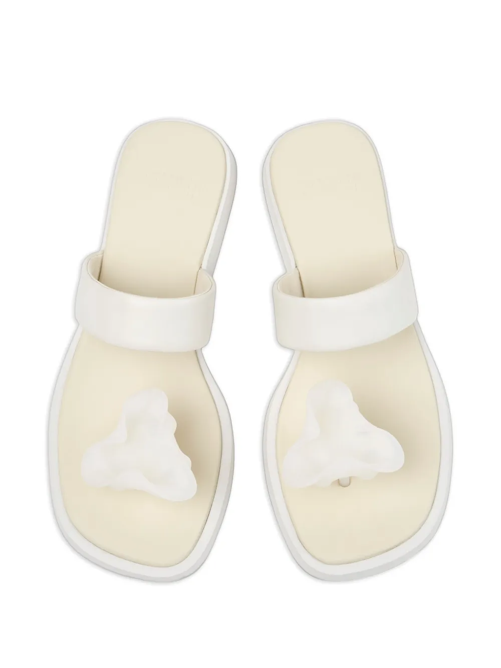 Camper Dana leren sandalen Wit