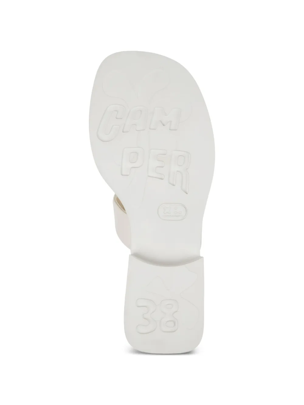 Camper Dana leren sandalen Wit