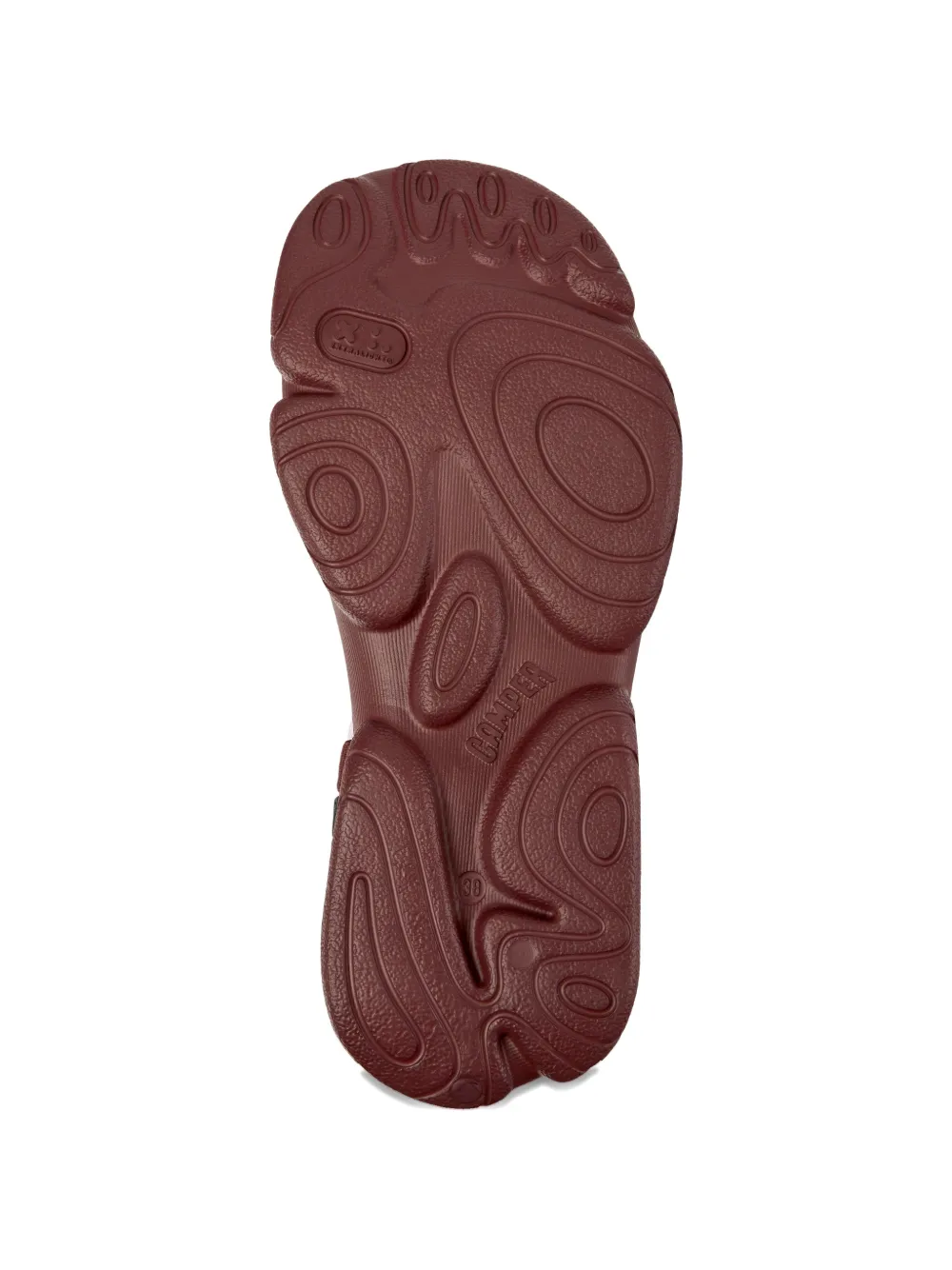 Camper Karst sandalen met gespbandje Zwart