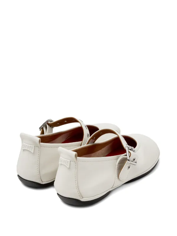 Camper Right Nina Ballerinas | White | FARFETCH