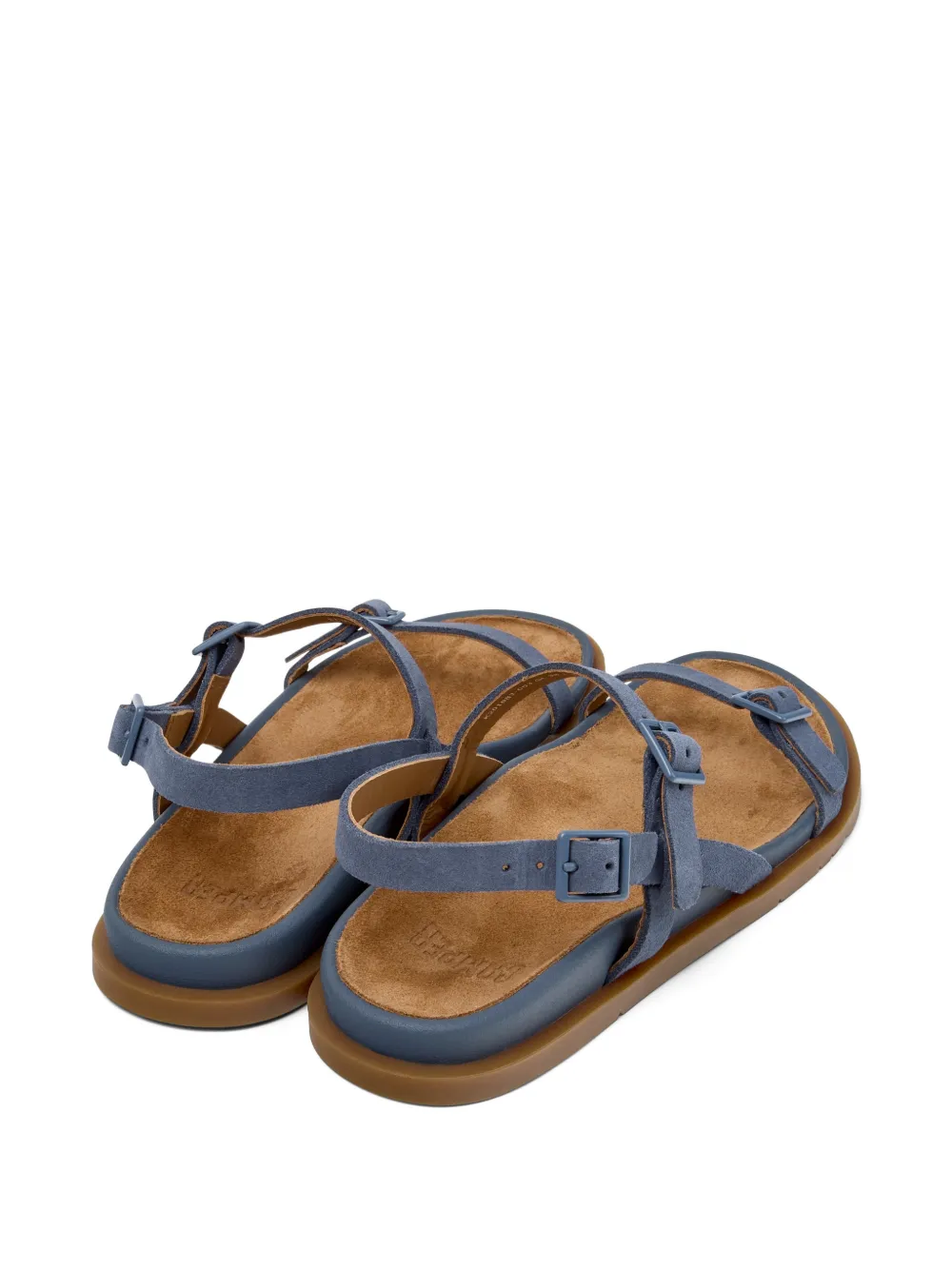 Camper Lluc sandalen met gespbandje Blauw