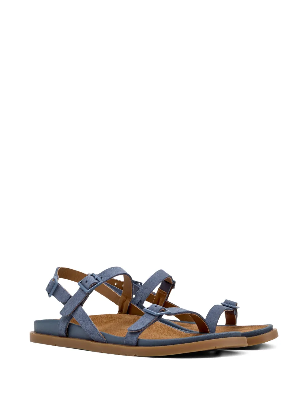 Camper Lluc sandalen met gespbandje Blauw