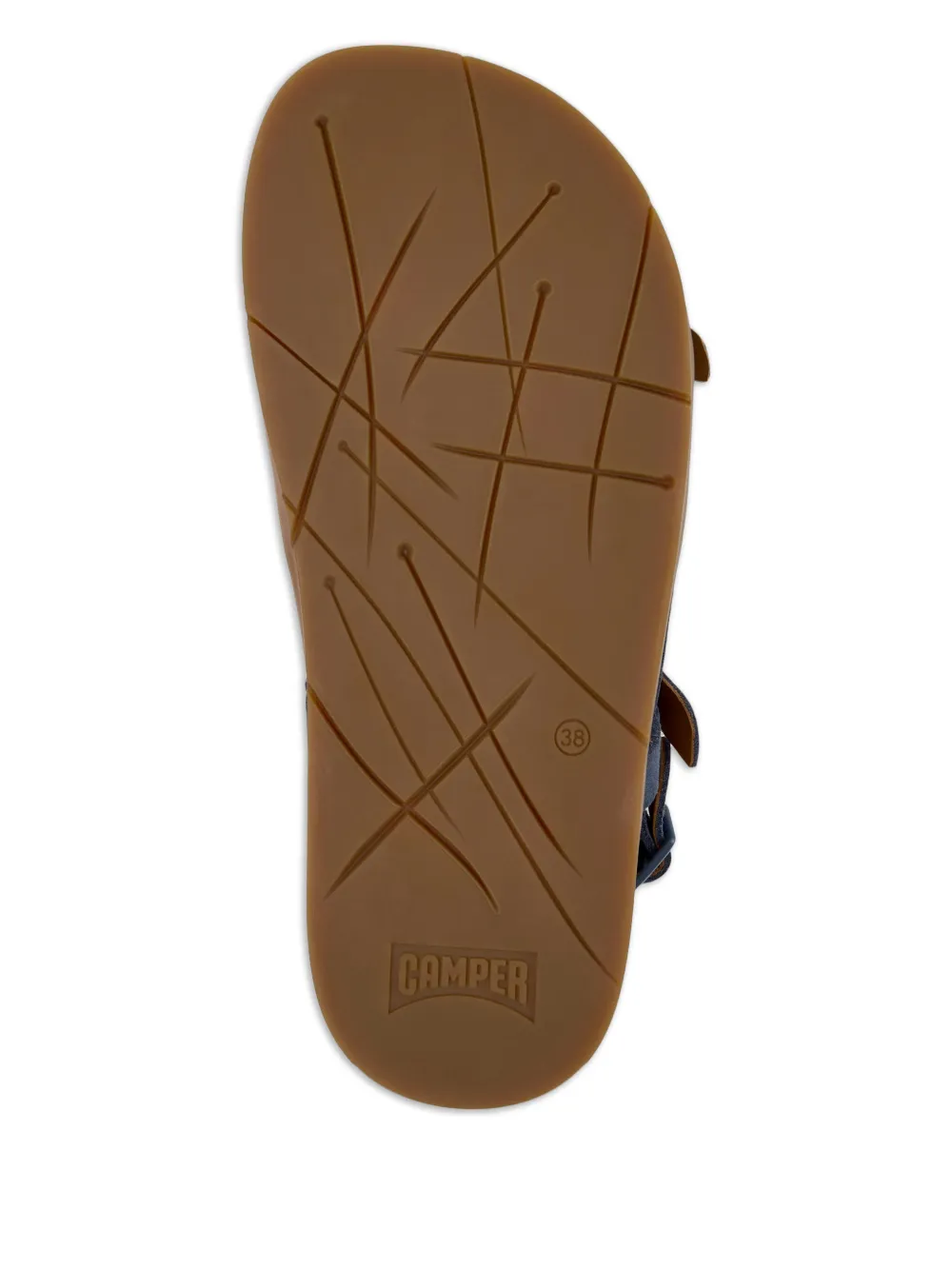 Camper Lluc sandalen met gespbandje Blauw