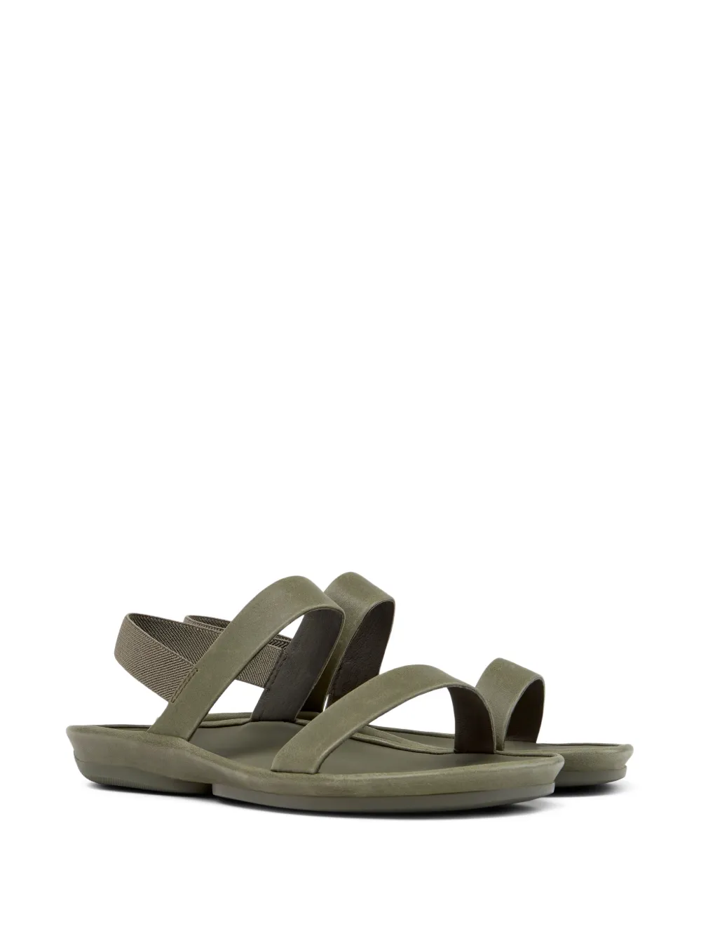 Camper Right Isla leren sandalen Groen