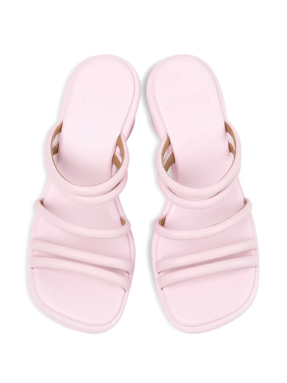 Camper Louise sandalen met meerdere bandjes Roze
