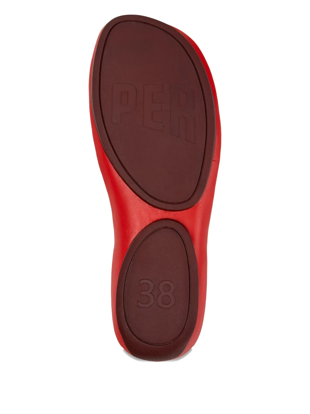 Camper Right Isla sandalen met elastisch bandje Rood