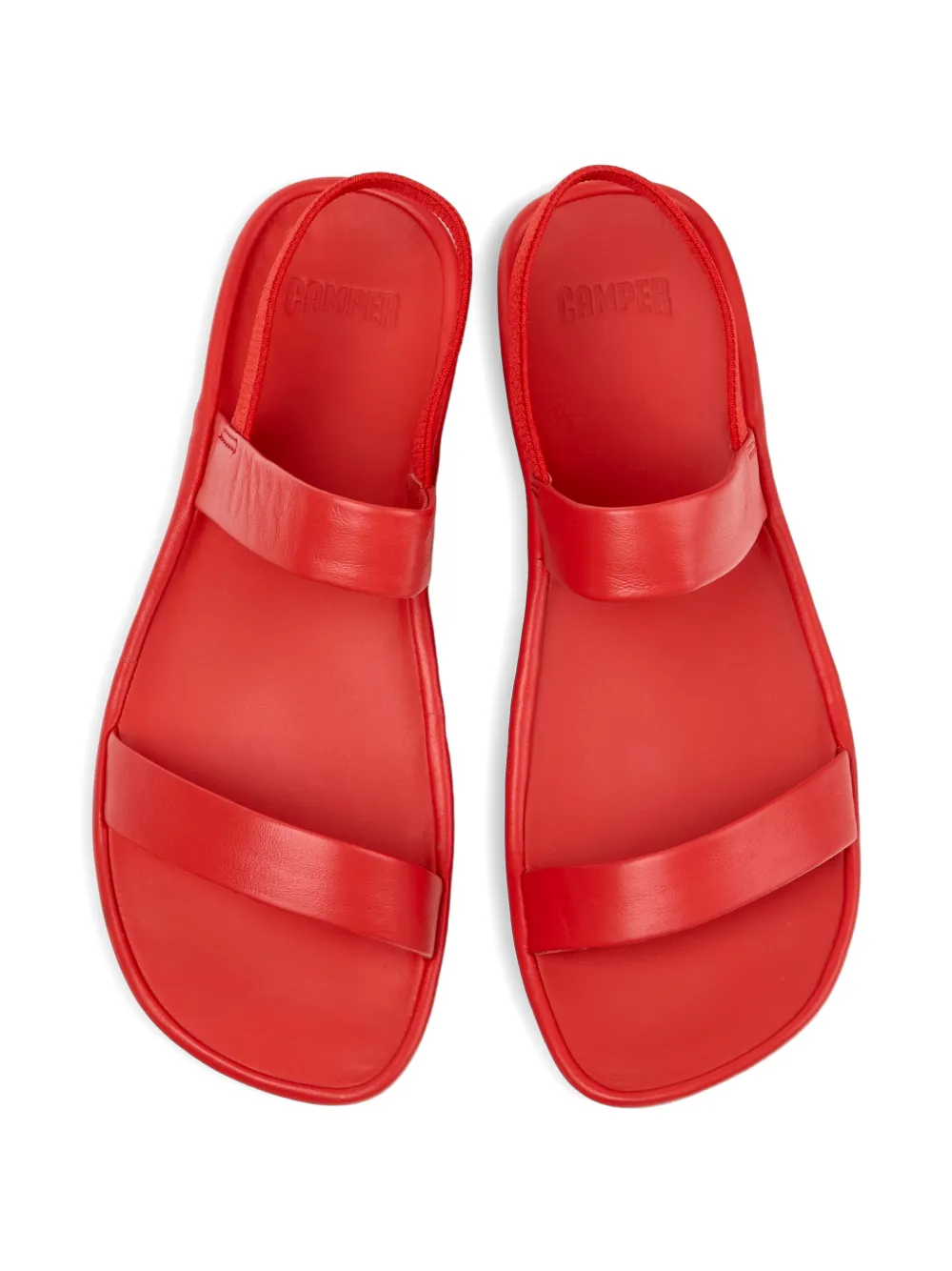 Camper Right Isla sandalen met elastisch bandje Rood
