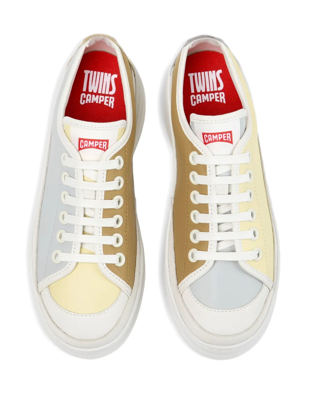 Camper G3D Runner Up Twins sneakers met colourblocking Grijs