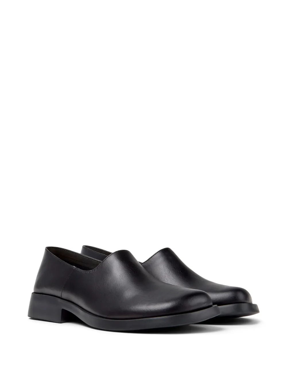 Camper Dana leather loafers Zwart