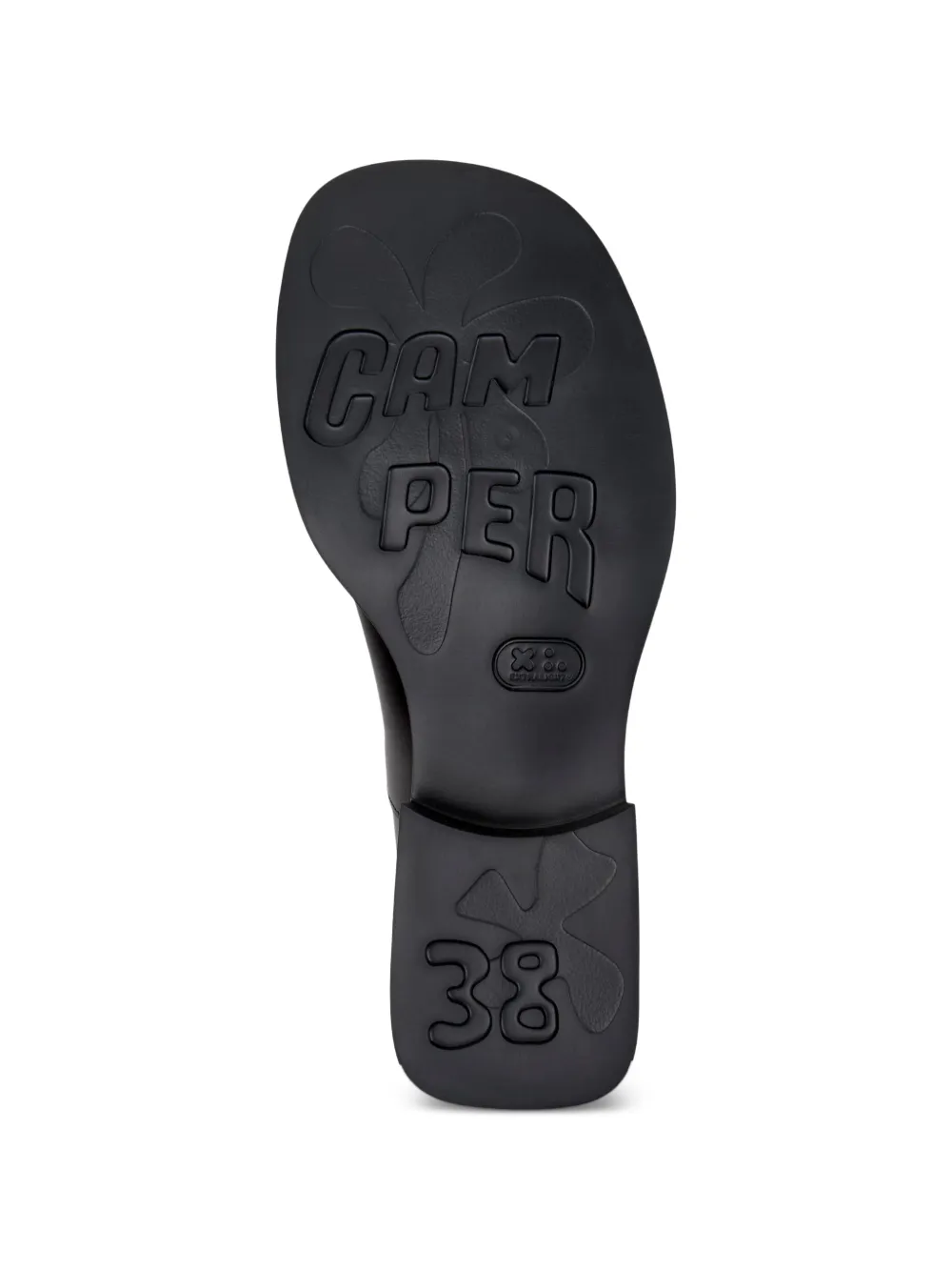 Camper Dana leather loafers Zwart