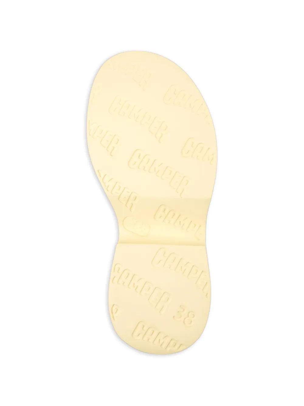 Camper Tasha sandalen met gesp Geel