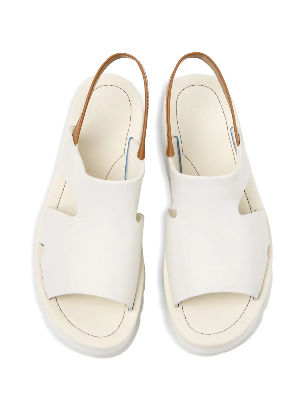 Camper Oruga Up sandalen Wit