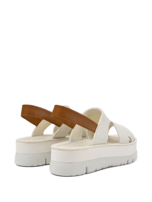 Camper Oruga Up サンダル | ホワイト | FARFETCH JP
