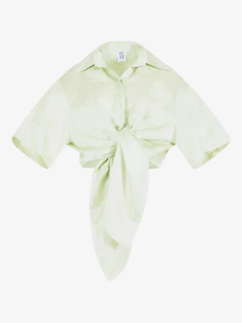 Rosie Assoulin Tie Me Up button-down shirt